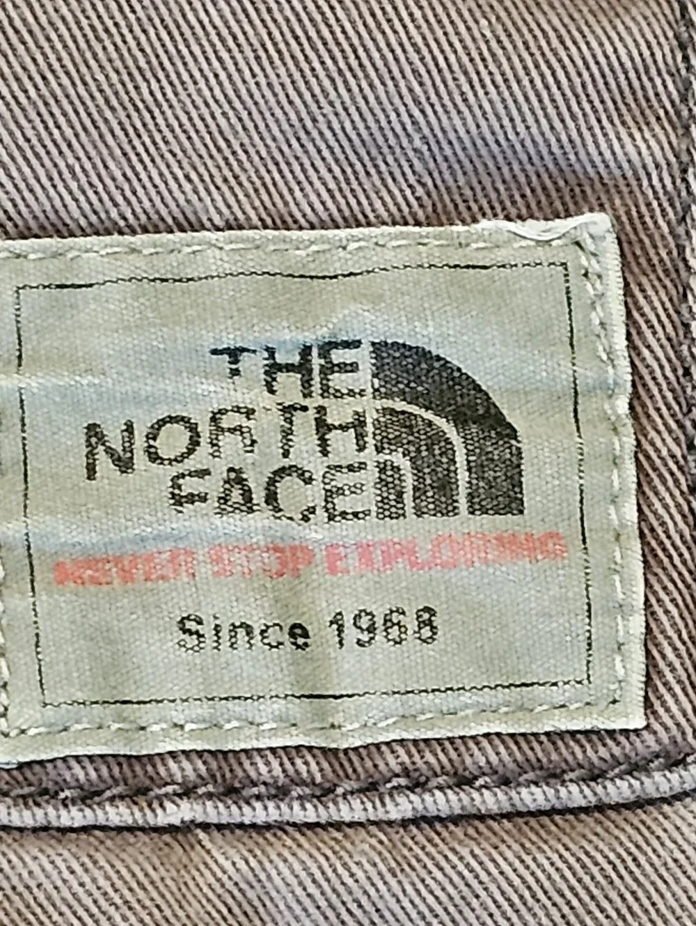 The North Face A5 Series Mens Brown Cotton Canvas Utility Hiking Pants - Size 36